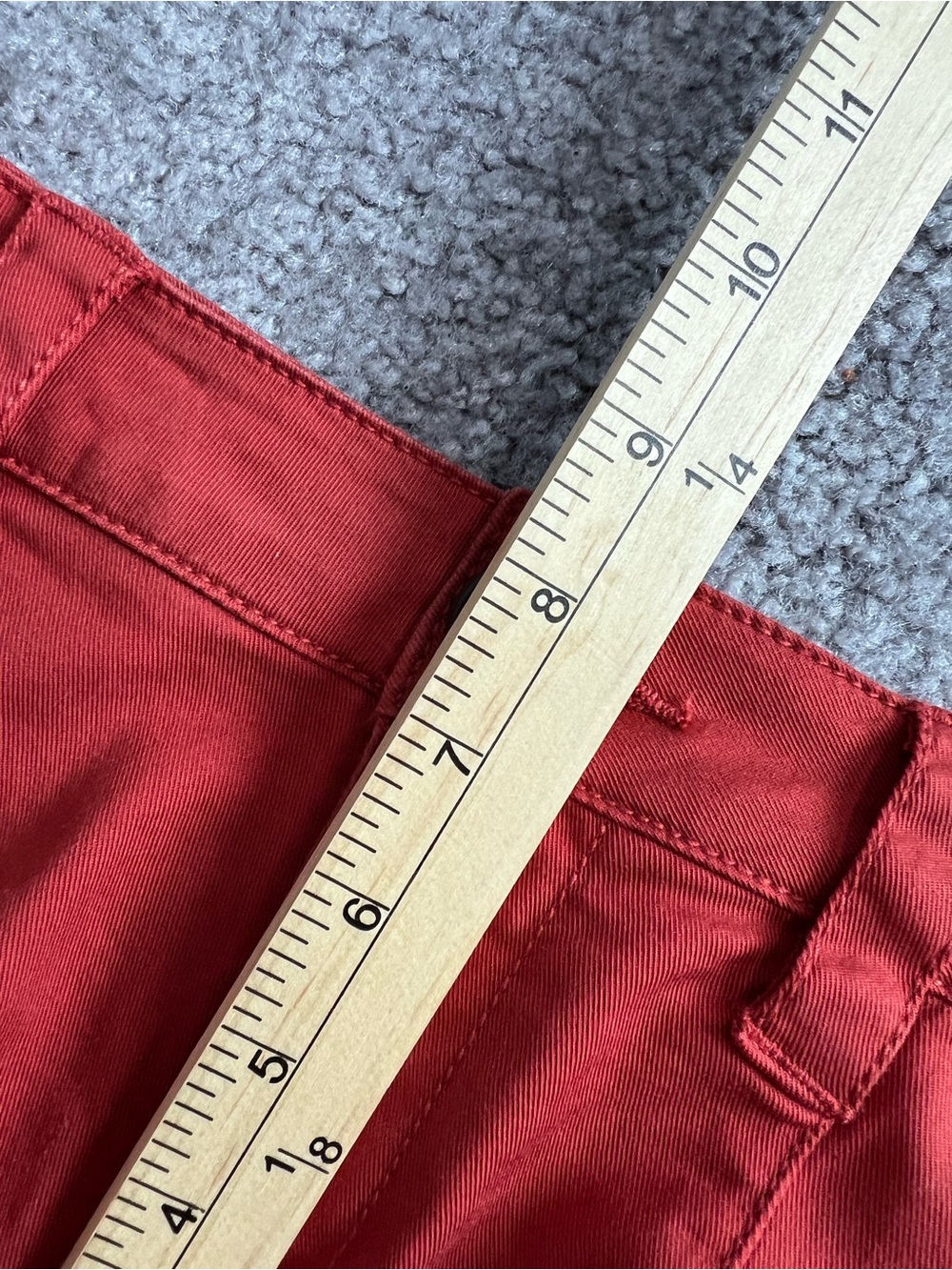 Cabi Explorer Slim Leg Pants Copper Orange Size 2 Utility Stretch - Picture 8 of 9